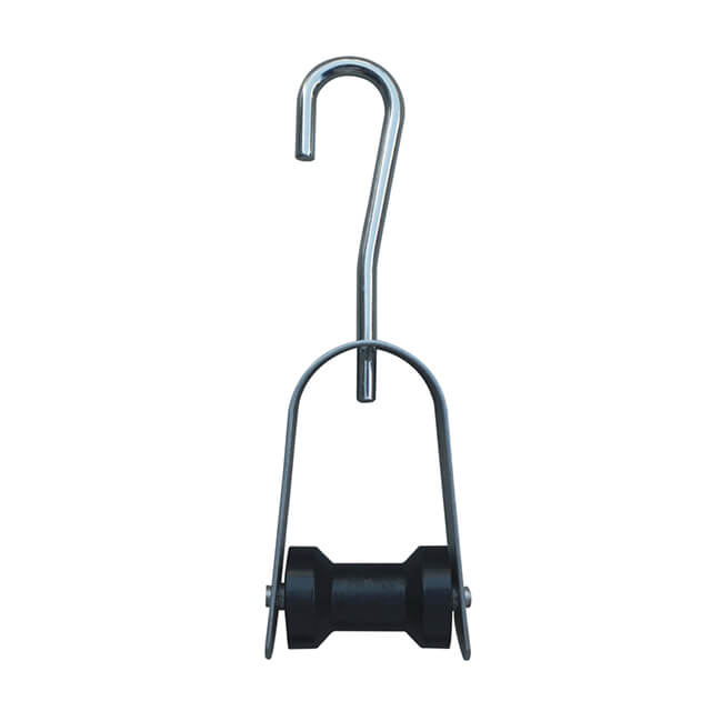 Hose guide for fire hose reel