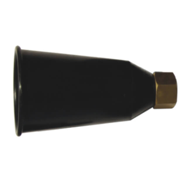 Carbon dioxide pipe nozzle
