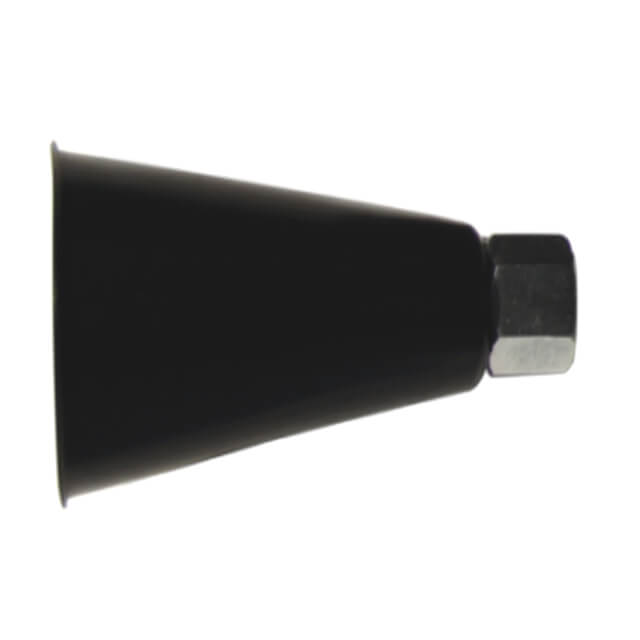 Carbon dioxide pipe nozzle