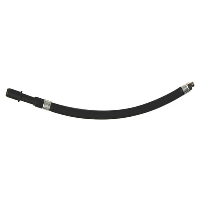 Dry powder foam rubber hose assembly